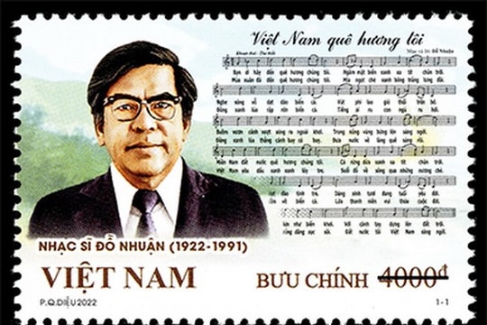 Ra mắt bộ tem nhân kỷ niệm 100 năm sinh nhạc sỹ Đỗ Nhuận