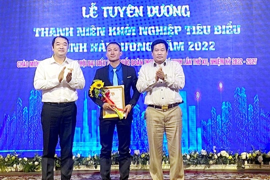 Hải Dương tuyên dương 9 thanh niên khởi nghiệp tiêu biểu