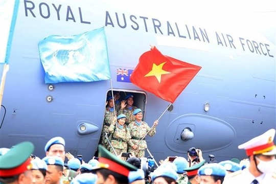 Vietnamese women's participation in UN peacekeeping operations impressive