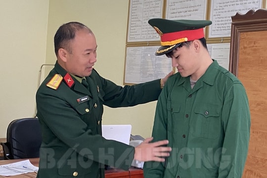 47,15% số thanh niên khám tuyển đủ điều kiện sức khoẻ nhập ngũ