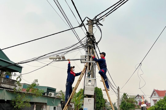 Văn Tảo - thôn đầu tiên ở Thanh Hà lắp đặt camera an ninh