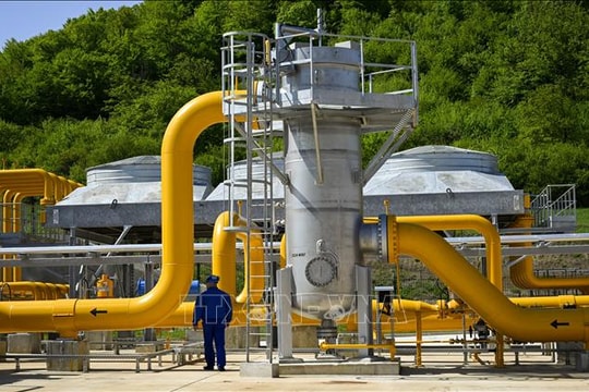 Giá khí đốt tại châu Âu giảm mạnh