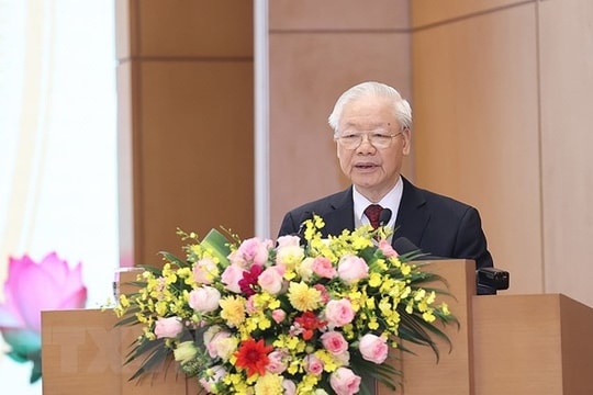 Tổng Bí thư: Tranh thủ thời cơ, thực hiện thắng lợi mục tiêu năm 2023