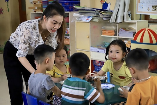 Chất lượng nuôi dưỡng, chăm sóc, giáo dục trẻ mầm non được nâng cao