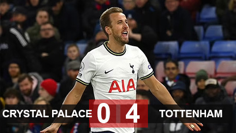 Crystal Palace 0-4 Tottenham: "Gà trống" giải toả áp lực