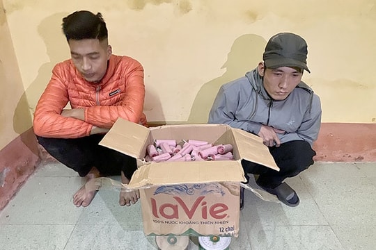 Công an huyện Thanh Hà khởi tố vụ vận chuyển gần 10 kg pháo nổ