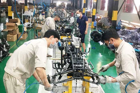 Công ty CP Sản xuất chế tạo và Thương mại Đức Anh sản lượng con lăn cung cấp ra thị trường tăng cao