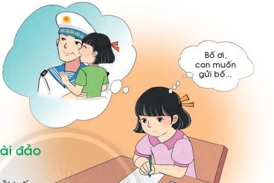 Xúc động một bài thơ thiếu nhi viết về người lính biển