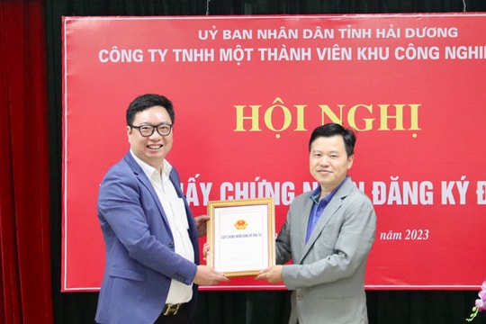 Khu công nghiệp Lai Vu có thêm nhà đầu tư  mới