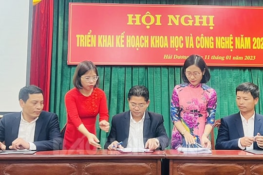 Hải Dương triển khai 18 nhiệm vụ khoa học - công nghệ mới