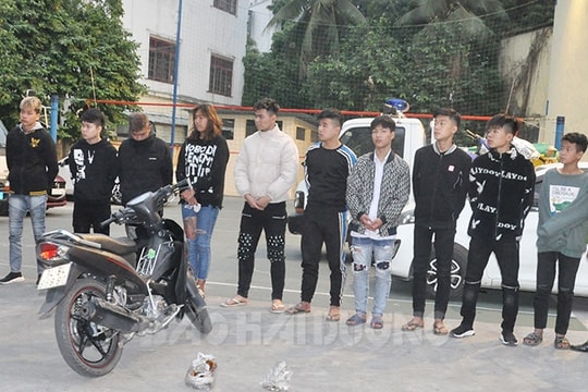 Hai nhóm đối tượng ở Hải Dương và Hải Phòng rủ nhau đi cướp