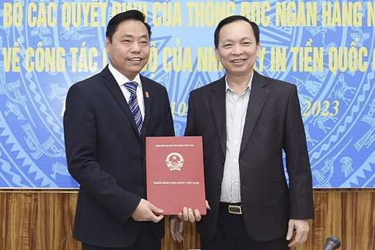 Nhà máy in tiền quốc gia có dàn lãnh đạo mới