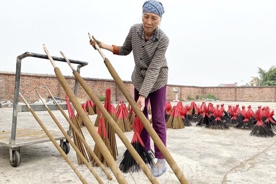 Về Dưỡng Thái Bắc ngắm những cây hương khổng lồ 