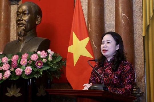 Bà Võ Thị Ánh Xuân, Phó Chủ tịch nước giữ quyền Chủ tịch nước