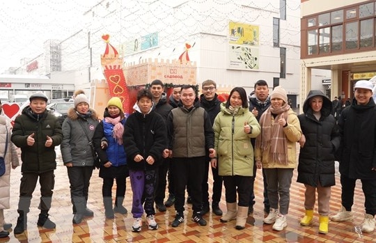 Không khí đón Tết tại khu chợ đông người Việt nhất nhì nước Nga