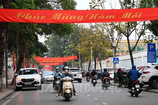 Thành phố Hải Dương rực rỡ đón xuân