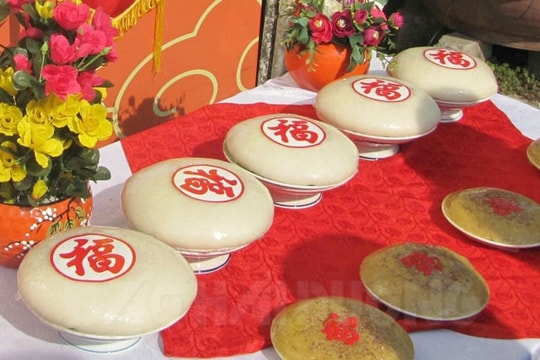 Sticky and fragrant An Lac day cakes