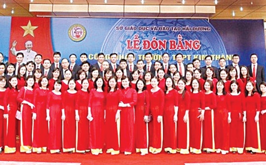 Trường THPT Kim Thành lấy học sinh làm trung tâm,  khẳng định chất lượng giáo dục 