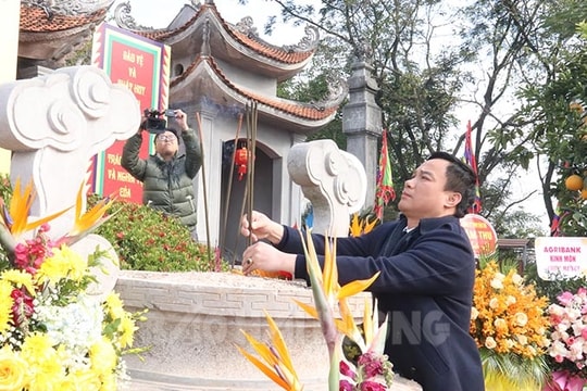 Kinh Môn khai hội xuân Quý Mão năm 2023 tại di tích quốc gia đặc biệt đền Cao An Phụ
