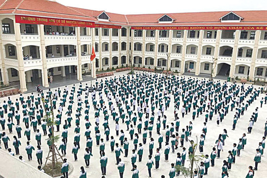 Trường THCS Nguyễn Lương Bằng khẳng định chất lượng giáo dục mũi nhọn