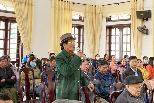 Mỗi điểm Đoàn Đại biểu Quốc hội tỉnh tiếp xúc sẽ mời từ 80 cử tri trở lên