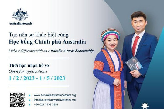 Chương trình Học bổng Chính phủ Australia nhận hồ sơ từ hôm nay