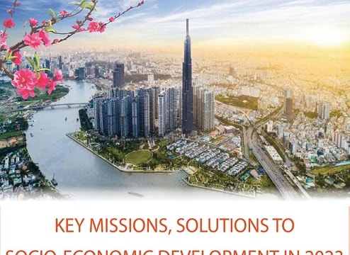 [Infographic] Key missions, solutions to socio-economic development in 2023