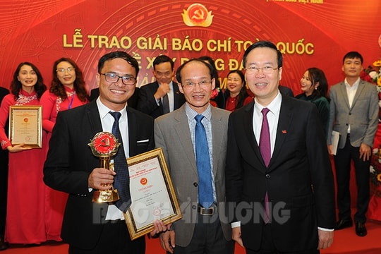 Báo Hải Dương lần đầu đoạt giải C Búa liềm vàng