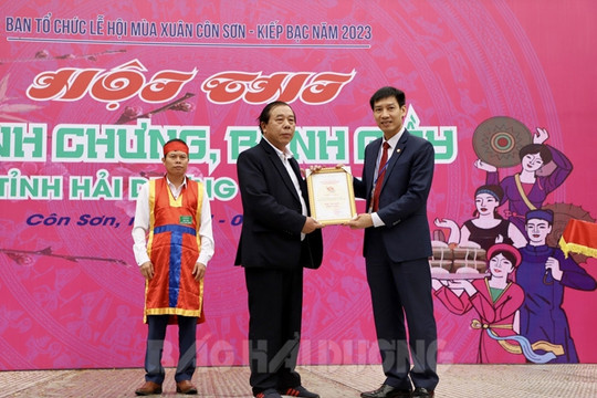 Nghệ nhân Kinh Môn, Chí Linh giành giải nhất Hội thi bánh chưng, bánh giầy