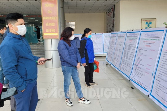 Kết nối cung cầu lao động đầu năm 