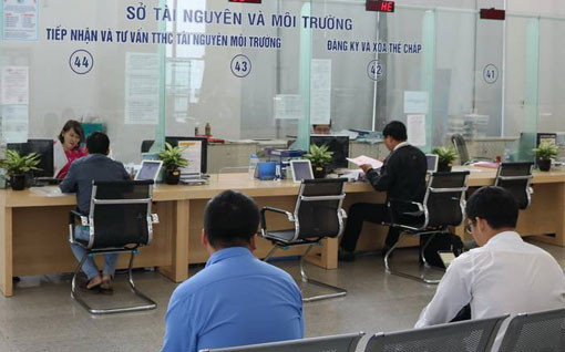 Sở Tài nguyên và Môi trường phấn đấu giải quyết trước hạn, đúng hạn 100% thủ tục hành chính của nhà đầu tư