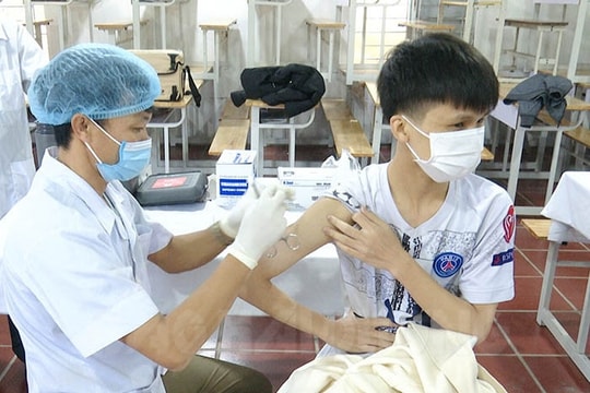 Tỷ lệ tiêm vaccine Covid-19 mũi 4 nhắc lại lần 2 của Kim Thành cao nhất tỉnh