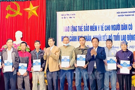 Hội Doanh nghiệp huyện Thanh Hà chung tay xây dựng quê hương