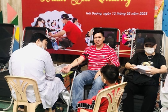 "Xuân yêu thương" thu nhận 147 đơn vị máu