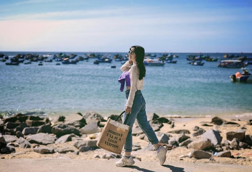 Mê đắm làng chài xinh đẹp như "Santorini thu nhỏ" ở Quy Nhơn