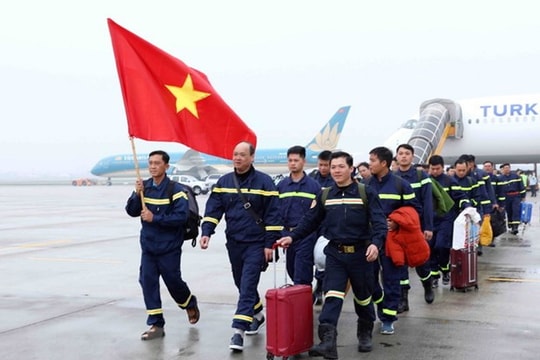 Đoàn Bộ Công an hoàn thành xuất sắc nhiệm vụ trở về từ Thổ Nhĩ Kỳ