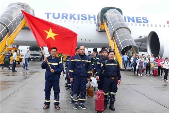 Public Security Ministry’s team complete search and rescue mission in Turkey