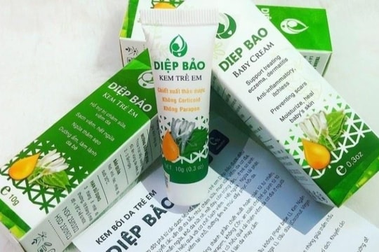 Bộ Y tế yêu cầu tiêu hủy ngay "Kem Diệp Bảo - kem trẻ em" bị thu hồi tại Mỹ