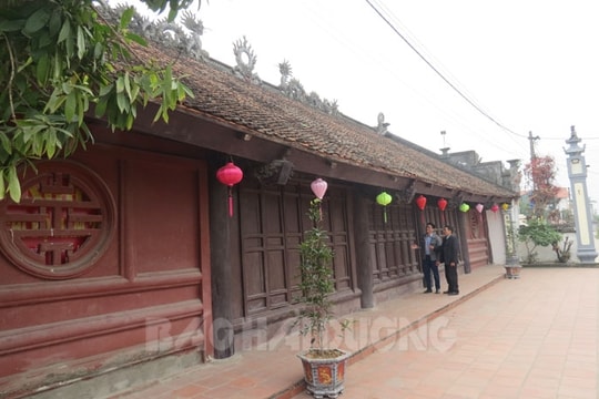 Đình Xạ Sơn đậm dấu ấn kiến trúc thời Lê