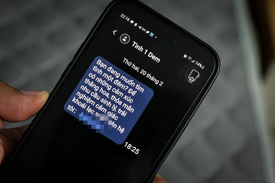 Cần thận trọng với đường link lạ từ tin nhắn SMS ''Tình một đêm''