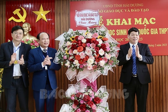  102 thí sinh Hải Dương thi học sinh giỏi quốc gia THPT 