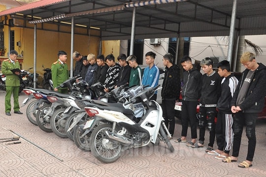 Công an Gia Lộc bắt nhóm cướp manh động 