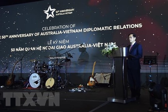 Kỷ niệm 50 năm thiết lập quan hệ ngoại giao Việt Nam-Australia