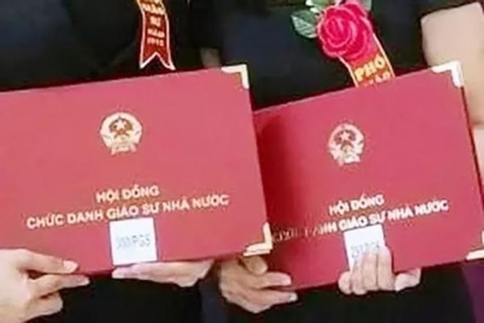 Công bố lịch xét công nhận tiêu chuẩn chức danh Giáo sư, Phó Giáo sư năm 2023