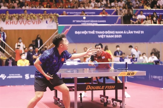 Table tennis team targets one SEA Games gold medal