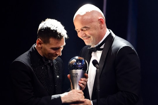 Messi lần thứ 2 giành giải FIFA The Best