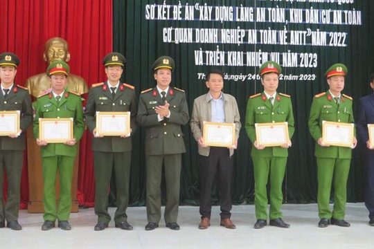 ​Mỗi xã ở Thanh Hà phấn đấu xây dựng thêm 2 mô hình, điển hình về an ninh trật tự