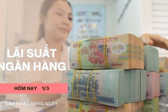 Lãi suất ngân hàng tiếp tục hạ nhiệt