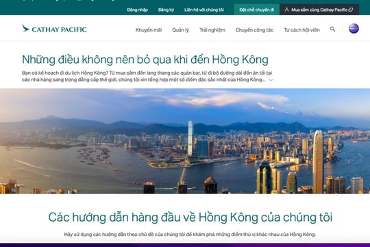 Làm sao để được tặng 8.800 vé máy bay 0 đồng tới Hồng Kông?