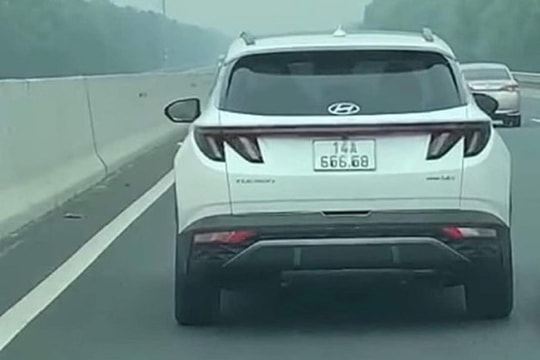 Sửa biển số xe thành biển “lộc phát”, nam lái xe bị phạt 6 triệu đồng
